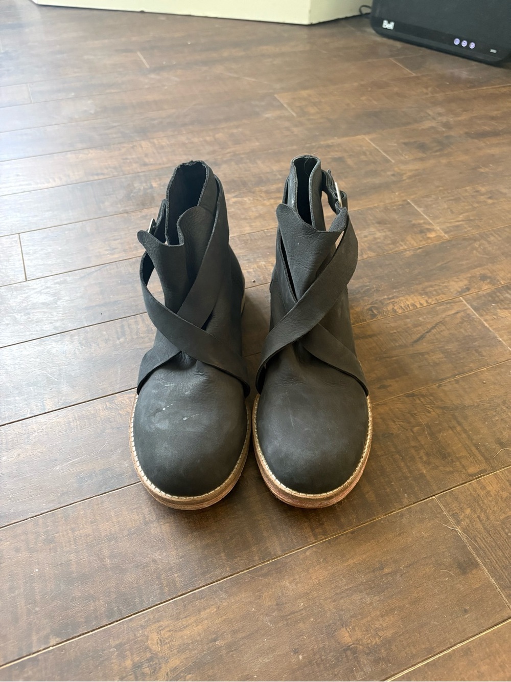 Free People Las Palmas Black Ankle Boots - Picture 4 of 12